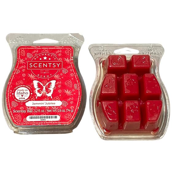Scentsy Wax Bar Jammin’ Jubilee Limited Release 2024 Lot of 2 Retired Scent - Picture 2 of 7